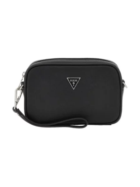 Mała mały torebka crossbody Guess elegancka czarna