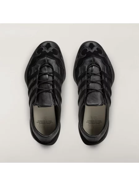 Obuwie Mężczyzna 43 EU Skóra Regu Sneakers czarny