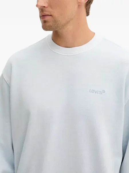 Scurt pantaloni scurți Levi's® cu broderie cu dungi alb