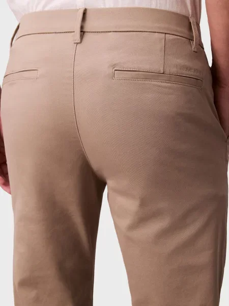 Стрейчевые чиносы Calvin Klein бежевые