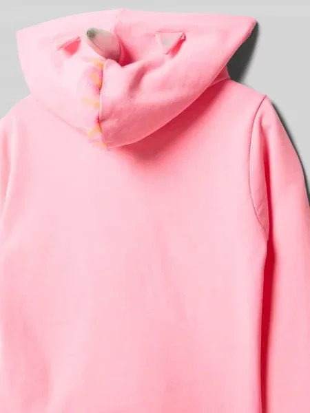 Bluza rozpinana z kapturem Blue Seven różowa