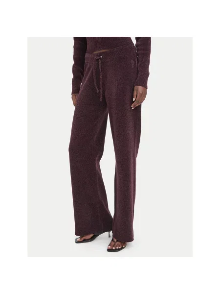 Juicy Couture Спортивні штани Бордовий Regular Fit