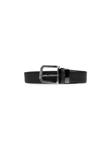 Pasek Emporio Armani czarny