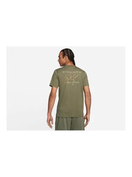 Koszulka sportowa Nike Air Jordan Flight Essentials Graphic zielona