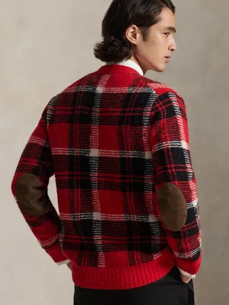 Polo Ralph Lauren kardigan czerwony