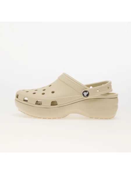 Pantofi Crocs cu platformă clasici bej