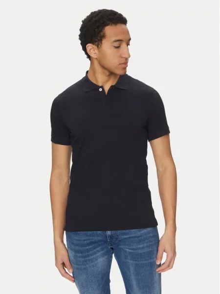 Geox Polo majica Mornarsko Regular Fit modra