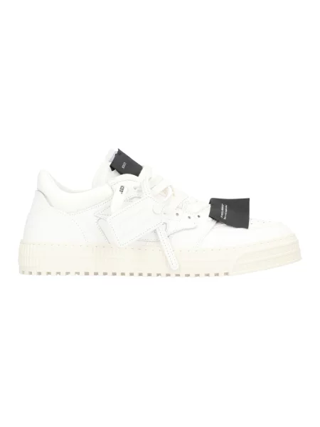 Sneakersy Off-white biznesowe białe