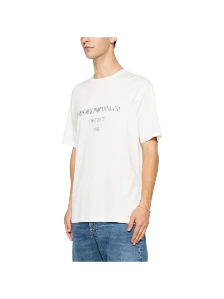 Koszulka Emporio Armani biała