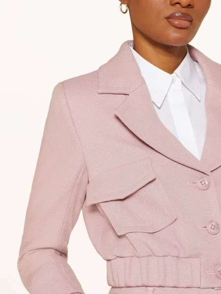 Dorothee Schumacher Blezer Layered Coolness rosa fioletowa