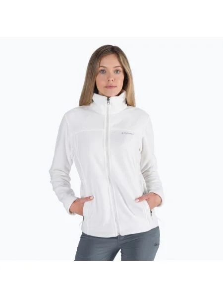 Дамски поларен суитшърт Columbia Fast Trek II бял