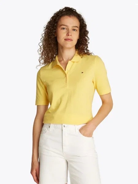 TOMMY HILFIGER Tricou galben