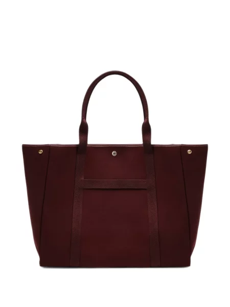 Geantă shopper Rue De Verneuil de flanelă roșu