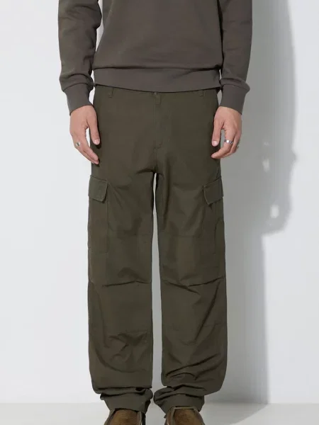 Kalhoty Carhartt Wip zelené