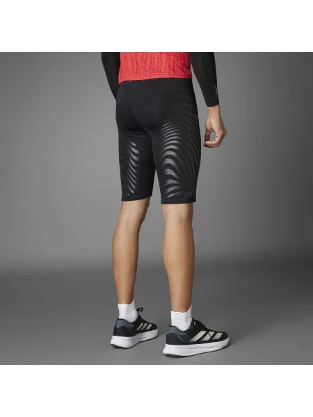 Adidas Adizero Control Running Short Leggings Black L fekete