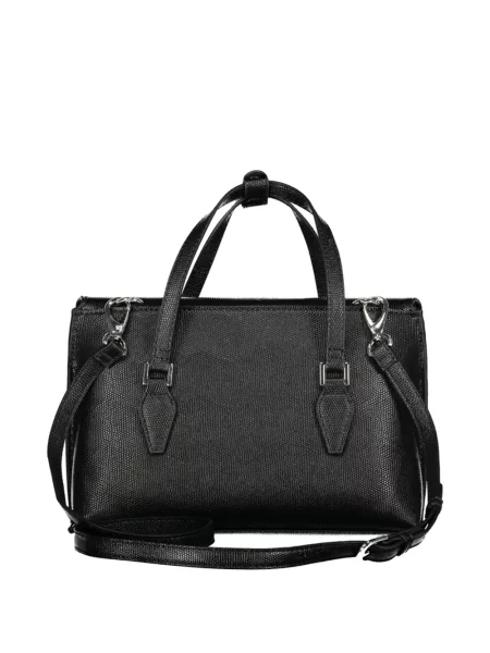 Shopper kabelka Mario Valentino s autogramem černá