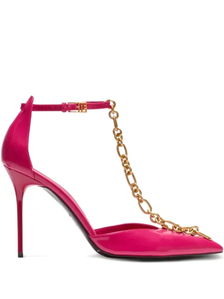 Pantofi cu toc Balmain roz