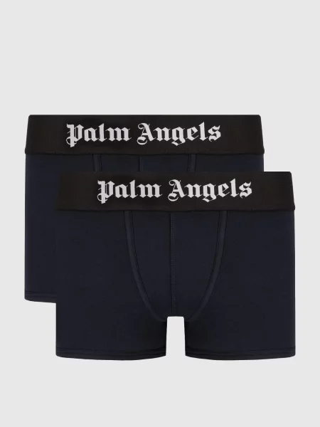 Набір синіх трусів-транків з логотипом Palm Angels S сині