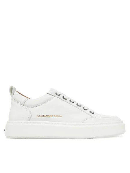 Sneakersy Alexander Smith w miejskim stylu białe