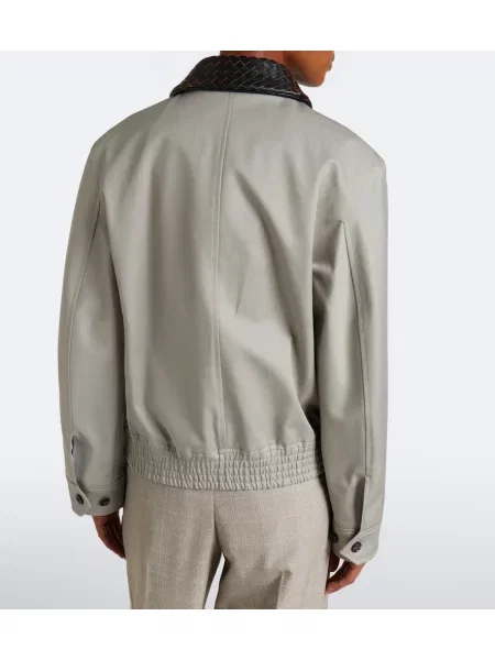 Geacă Bottega Veneta gri