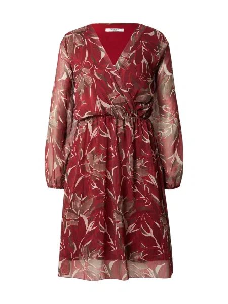 ZABAIONE Rochie / roșu vin bej