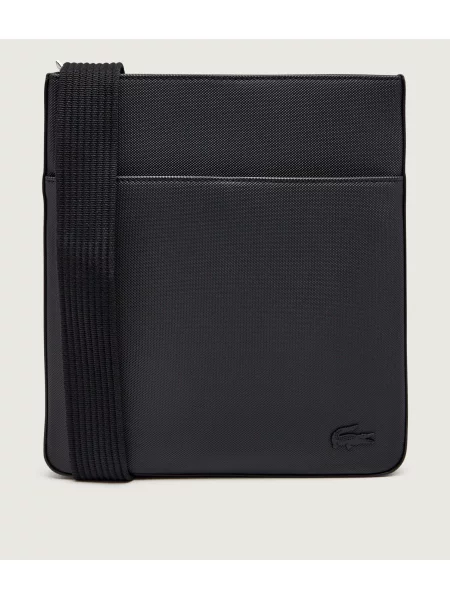 Geantă Lacoste clasică negru