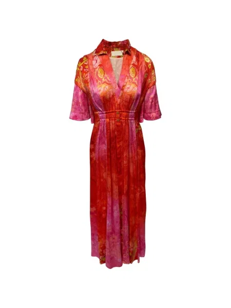 Rochie Peter Pilotto cu model floral cu imagine de costum roșu