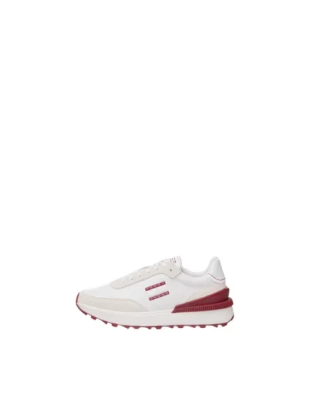 Sneakersy Tommy Hilfiger skórzane białe
