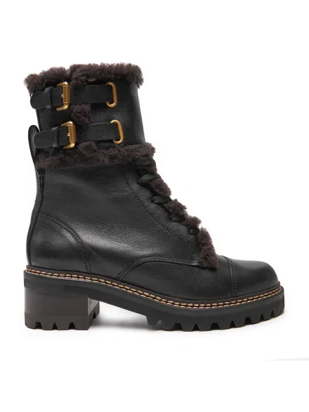 See By Chloé Botine negru