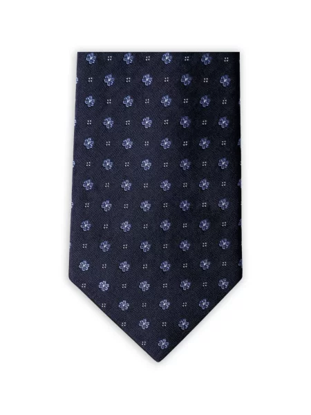 Cravată Hackett London cu model floral albastru