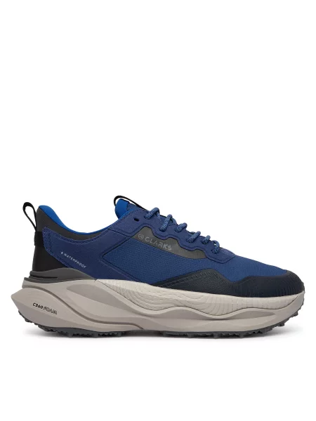 Ниски обувки Clarks синьо