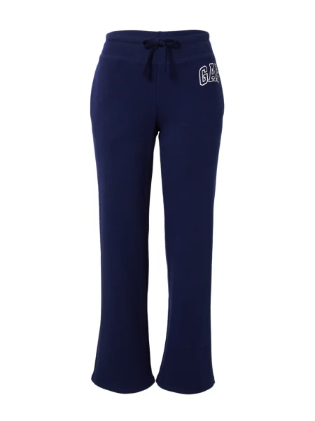 GAP Pantaloni bleumarin alb