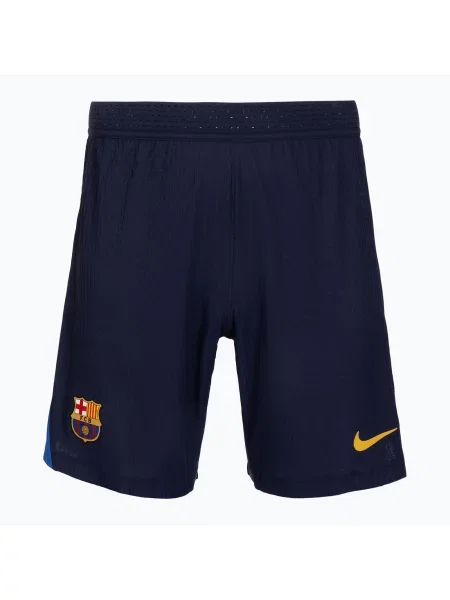 Pantaloni scurți de fotbal pentru bărbați Nike FC Barcelona Dri-Fit ADV Match blackened blue/mineral yellow albastru