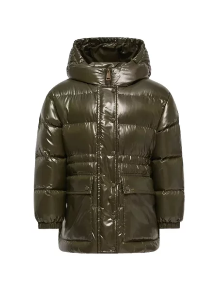 Płaszcz dziecięcy Moncler Enfant zielony