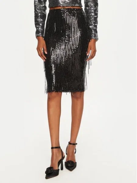 Rinascimento Fustă tip creion negru