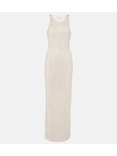 Rochie maxi Self-portrait plasă de costum