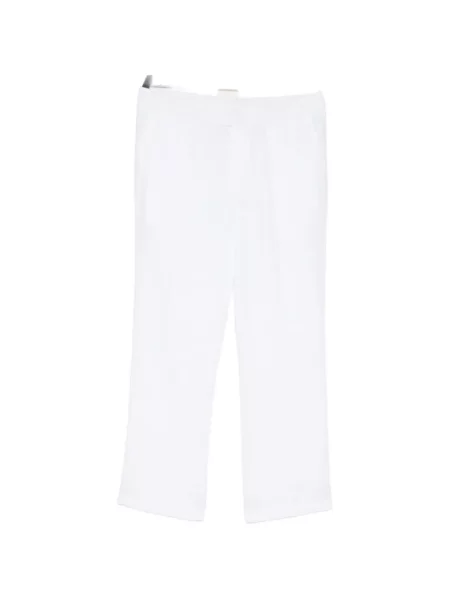 Ușor pantaloni James Perse de in alb