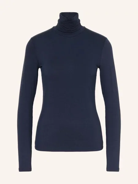 Weekend Max Mara Tričko S Rolákem Multif tmavě modrá
