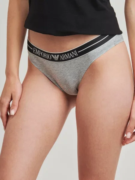 Brazilske gaćice Emporio Armani siva