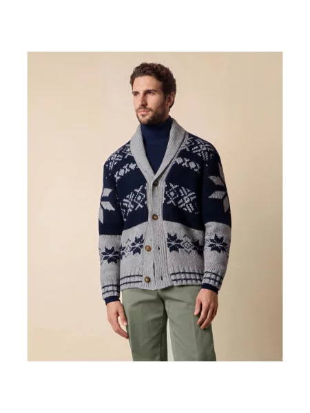 Kardigan Brooks Brothers wełniany