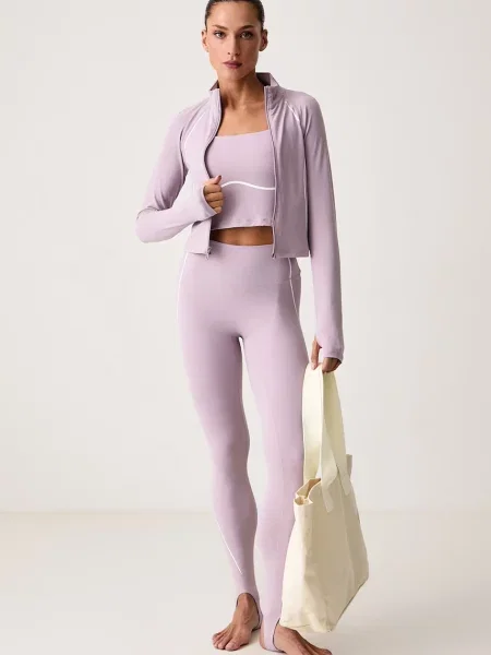Under Armour top pentru yoga pentru femei Meridian Contour violet
