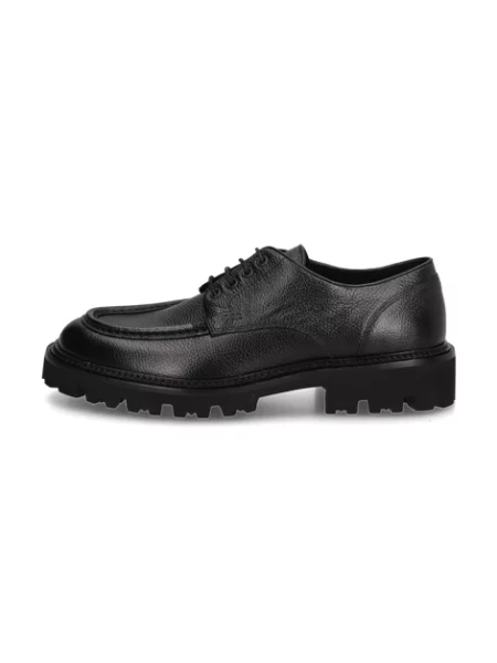 Šněrovací polobotky Boss černé