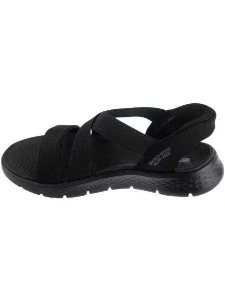 Sandále Skechers čierna