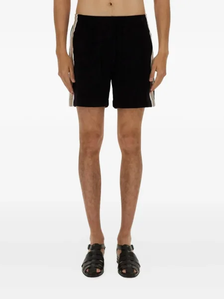 Pantaloni scurți Sasquatchfabrix cu dungi negru
