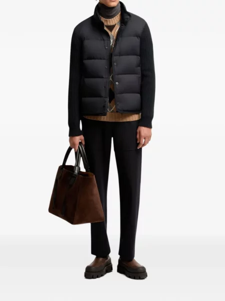 Geacă cu puf Moncler negru