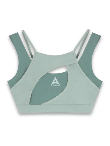 A-Game Sutien sport Duo' verde