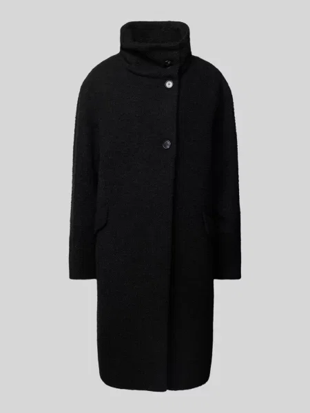 Płaszcz ze stójką model ‘Coppedea’ Boss czarny