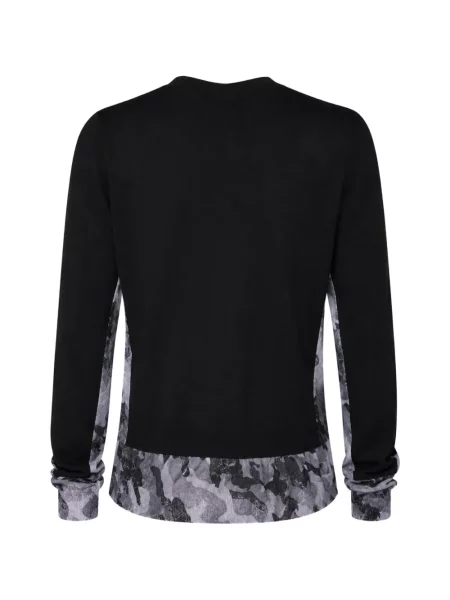 Πουλόβερ Dolce & Gabbana με λαιμόκοψη v παραλλαγής μαύρο