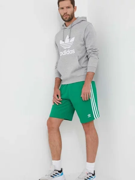 Adidas Originals rövidnadrág zöld fehér