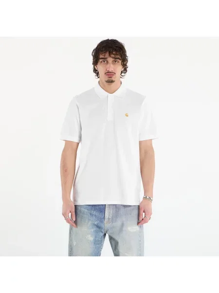Carhartt WIP Tričko Chase' biela